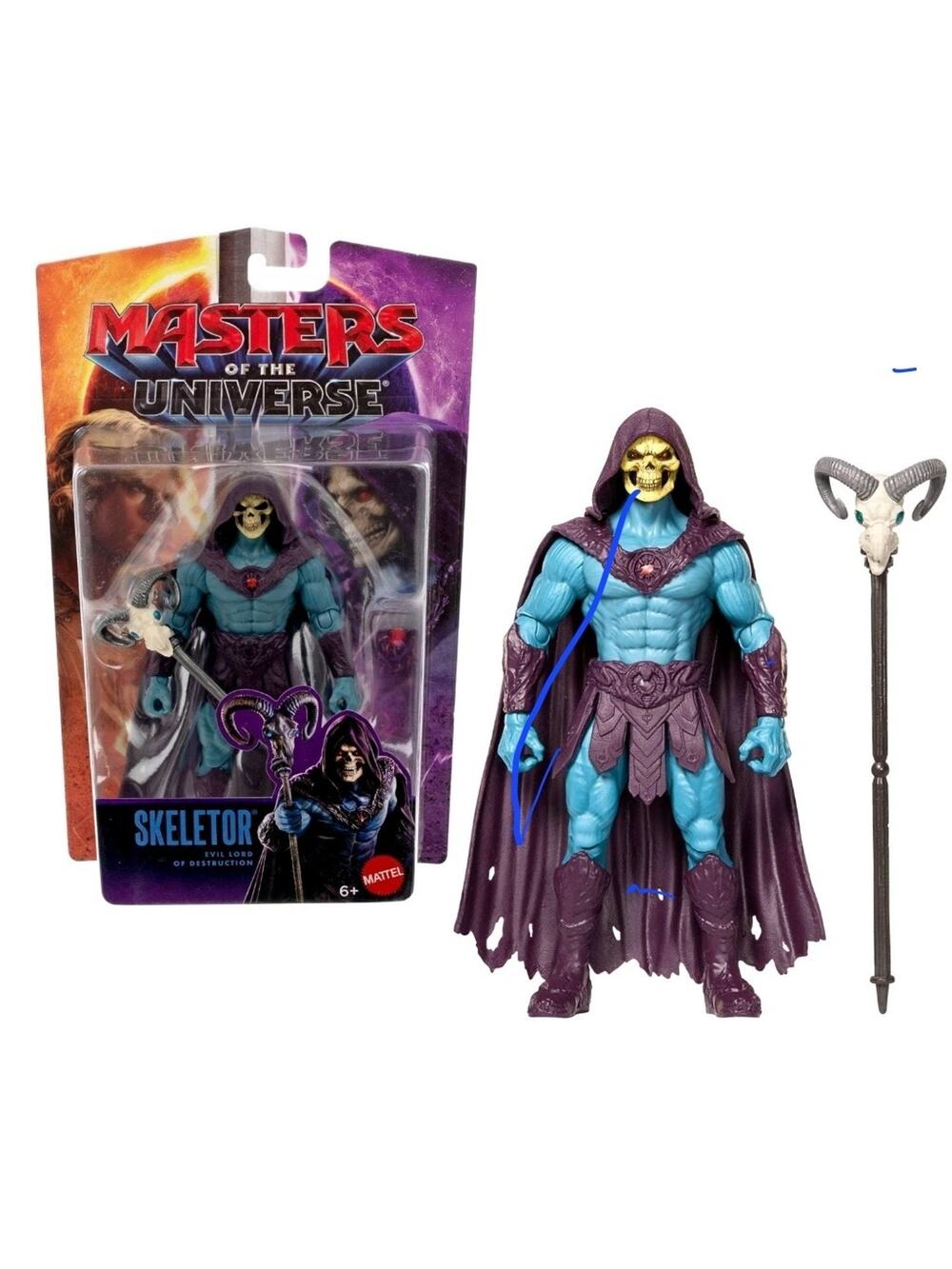 Mattel MOTU Masters of the Universe Movie SKELETOR 5.5" Figure NEW 2026